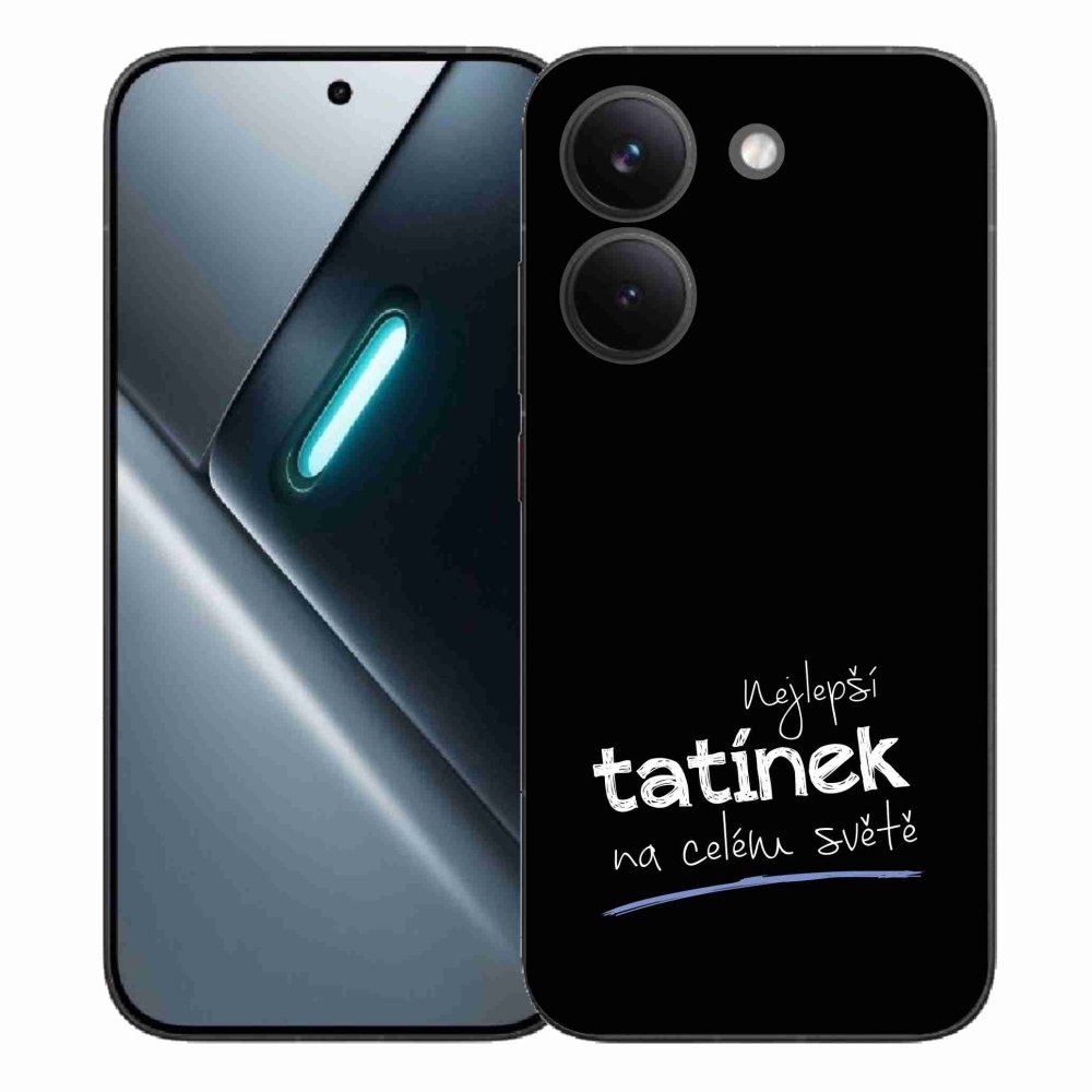 Gélový kryt mmCase na Xiaomi Poco X8 Pro - najlepší otecko 4 čierne pozadie