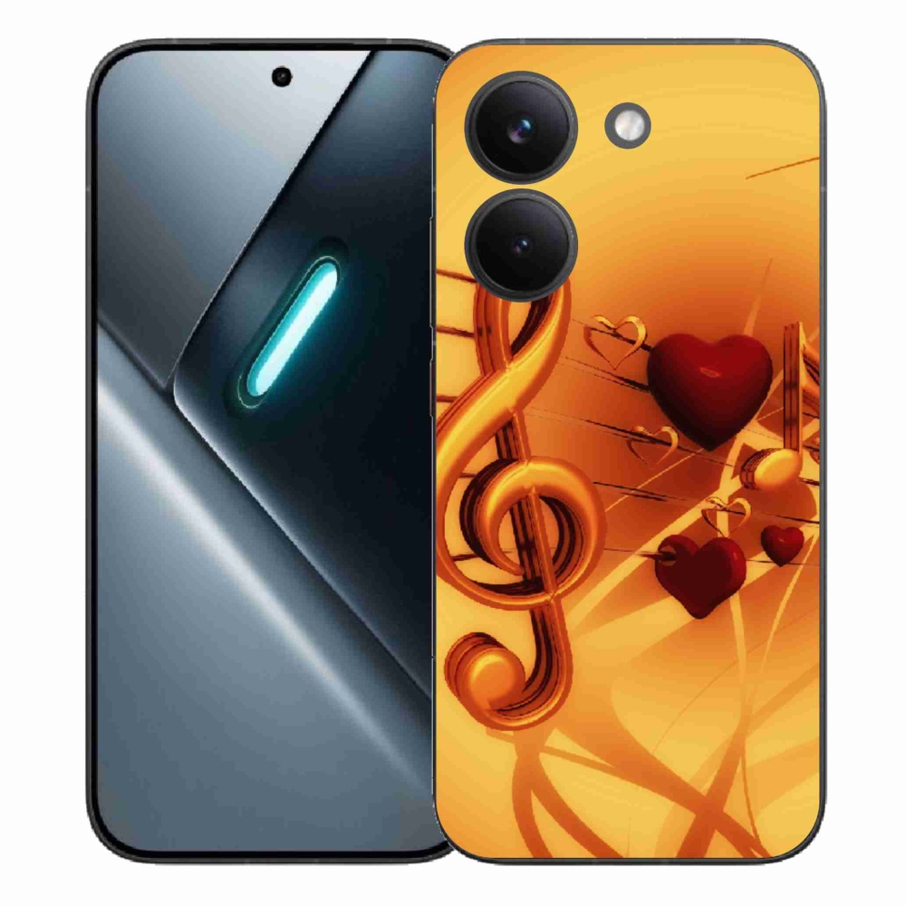 Gélový kryt mmCase na Xiaomi Poco X8 Pro - noty