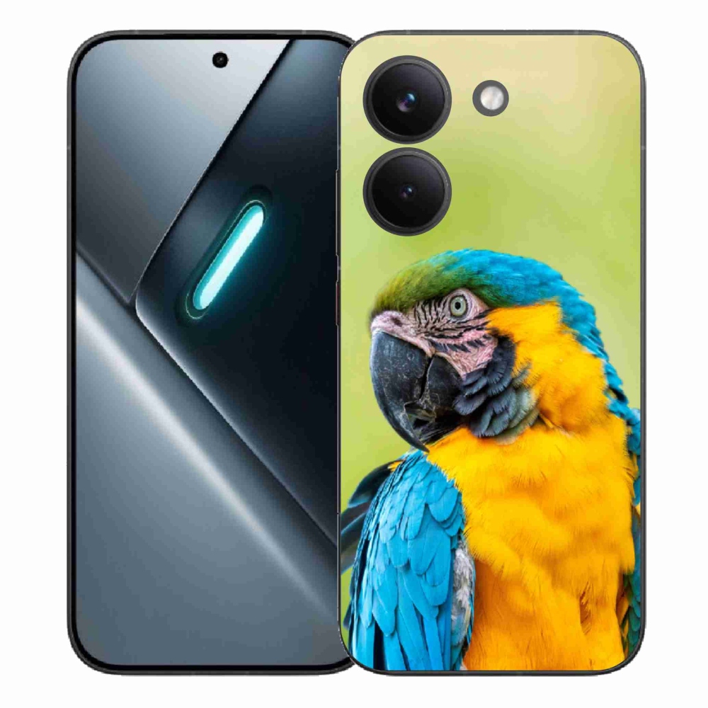 Gélový kryt mmCase na Xiaomi Poco X8 Pro - papagáj ara 2