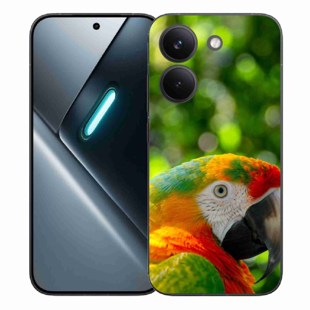 Gélový kryt mmCase na Xiaomi Poco X8 Pro - papagáj ara 3