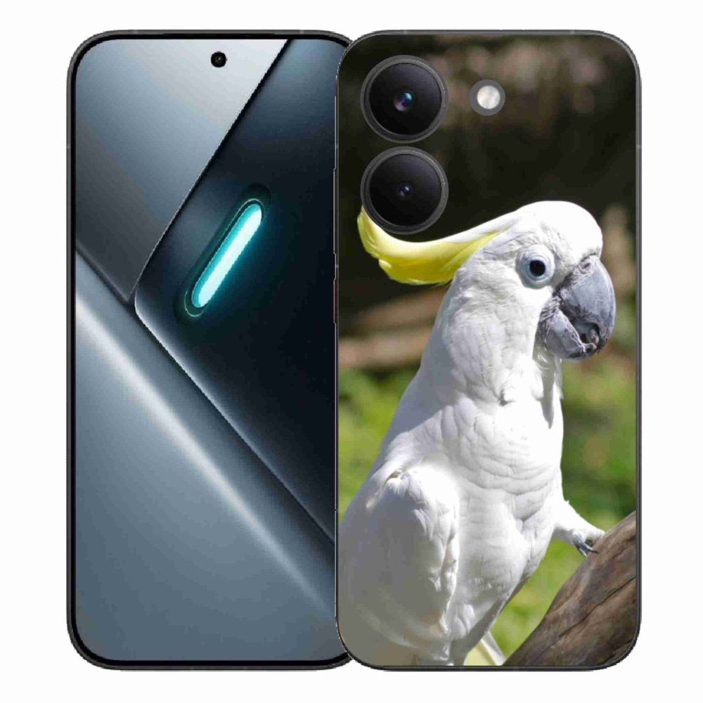 Gélový kryt mmCase na Xiaomi Poco X8 Pro - papagáj kakadu 2