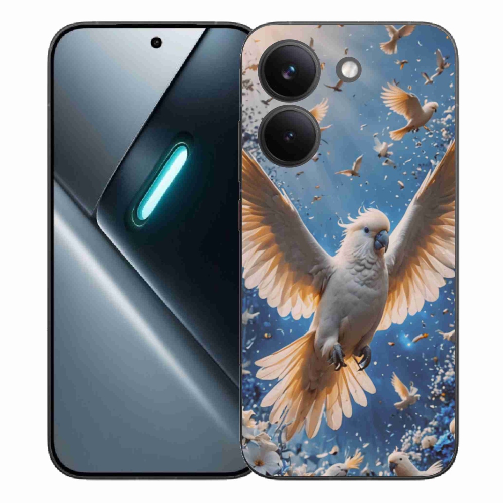 Gélový kryt mmCase na Xiaomi Poco X8 Pro - papagáj kakadu