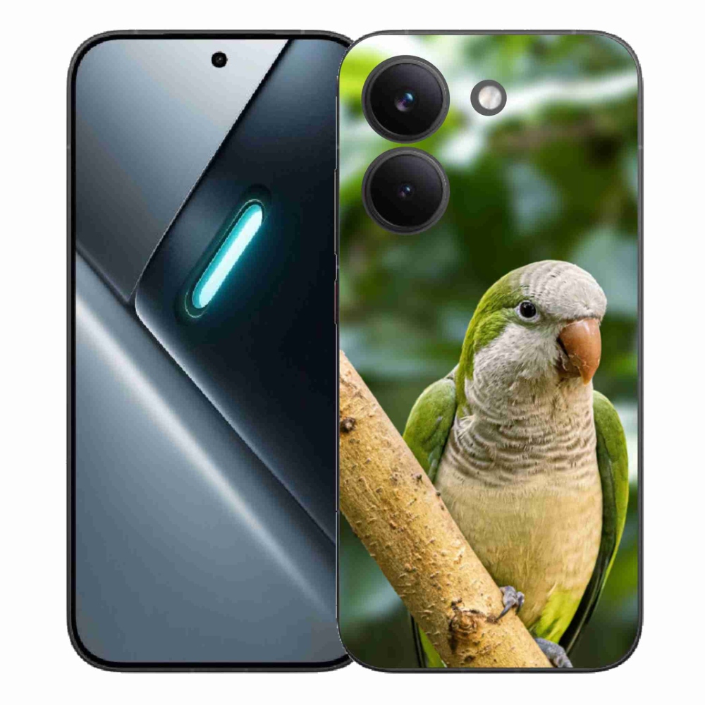 Gélový kryt mmCase na Xiaomi Poco X8 Pro - papagáj mníšok