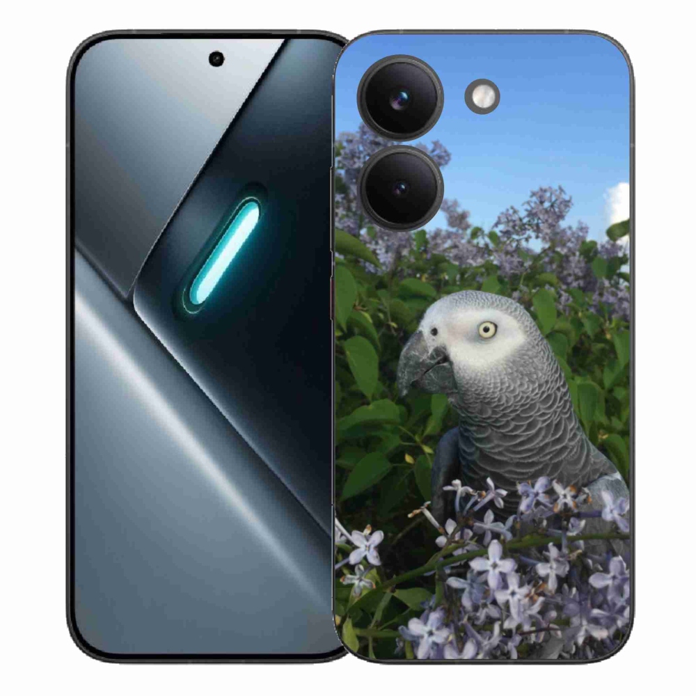 Gélový kryt mmCase na Xiaomi Poco X8 Pro - papagáj žako