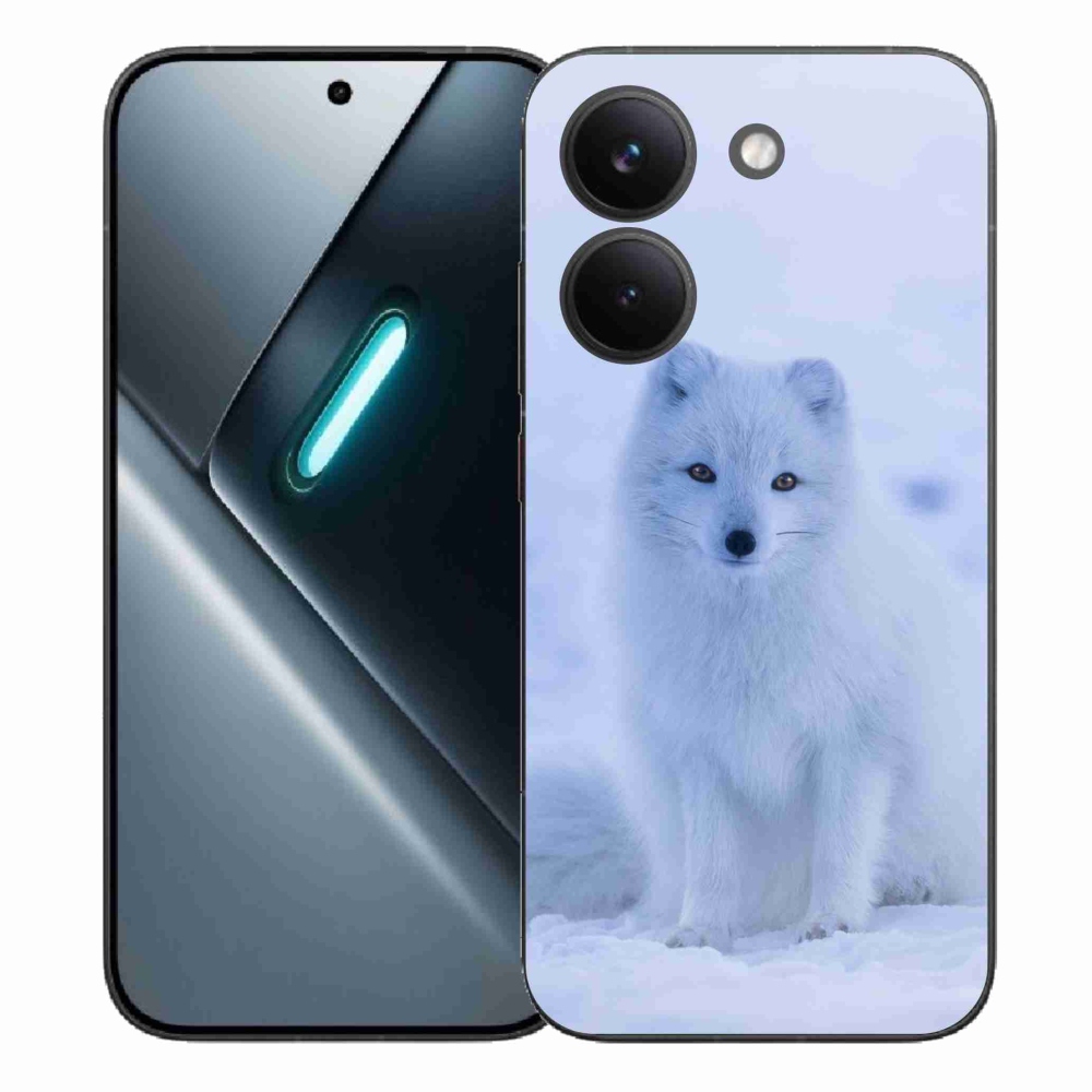 Gélový kryt mmCase na Xiaomi Poco X8 Pro - polárna líška