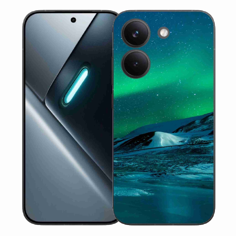 Gélový kryt mmCase na Xiaomi Poco X8 Pro - polárna žiara