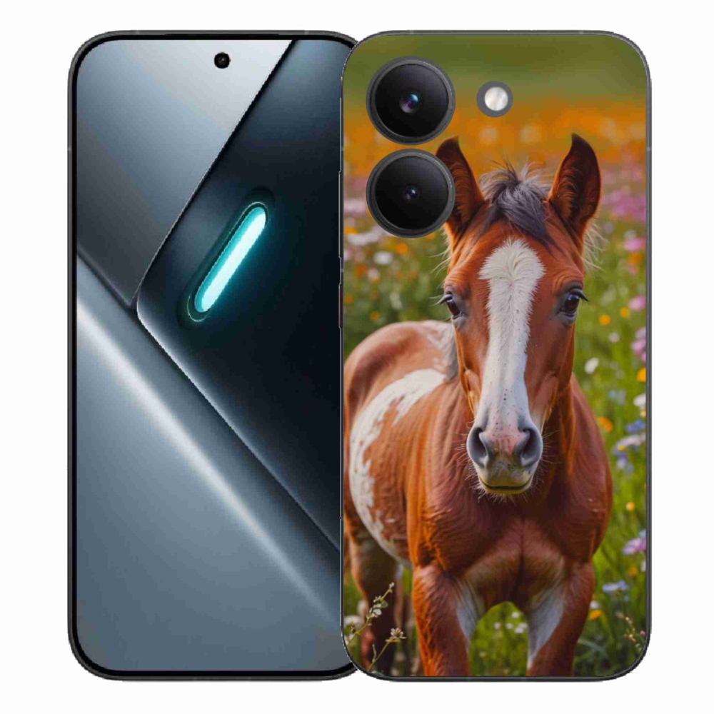 Gélový kryt mmCase na Xiaomi Poco X8 Pro - roztomilé žriebä