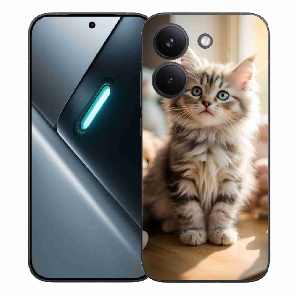 Gélový kryt mmCase na Xiaomi Poco X8 Pro - roztomilé mačiatko 10