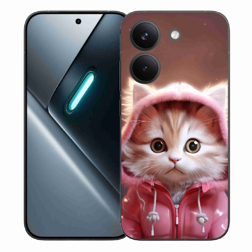 Gélový kryt mmCase na Xiaomi Poco X8 Pro - roztomilé mačiatko 3