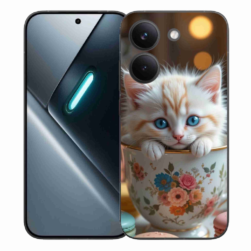 Gélový kryt mmCase na Xiaomi Poco X8 Pro - roztomilé mačiatko 6