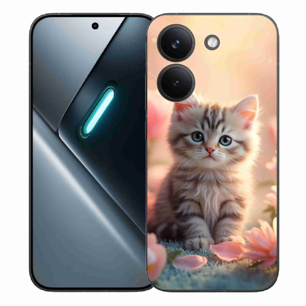 Gélový kryt mmCase na Xiaomi Poco X8 Pro - roztomilé mačiatko 8