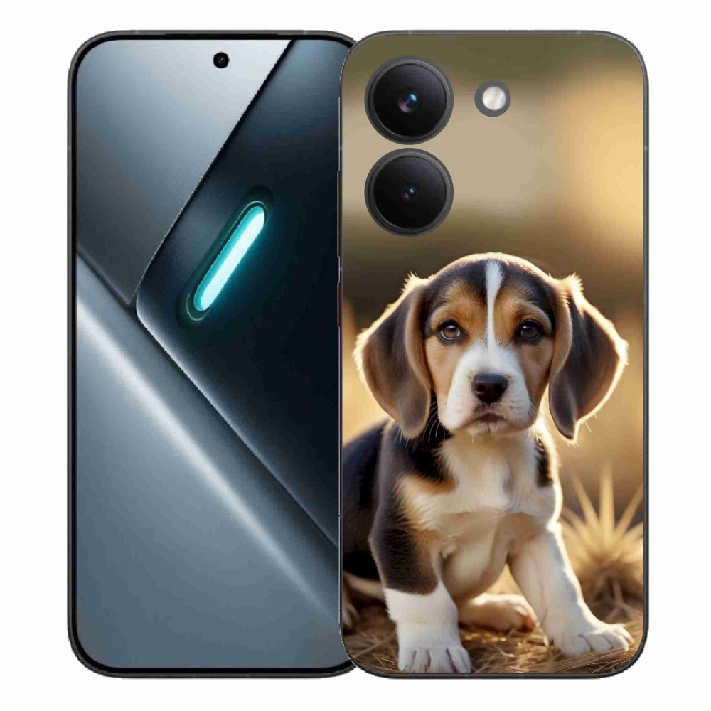 Gélový kryt mmCase na Xiaomi Poco X8 Pro - roztomilý bígl