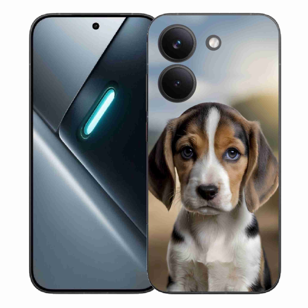 Gélový kryt mmCase na Xiaomi Poco X8 Pro - roztomilý bígl