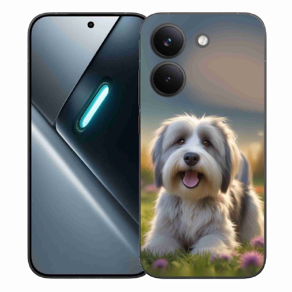 Gélový kryt mmCase na Xiaomi Poco X8 Pro - roztomilý havanský psík