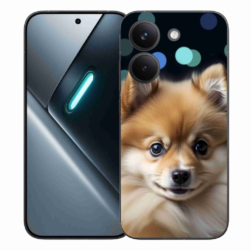 Gélový kryt mmCase na Xiaomi Poco X8 Pro - roztomilý pomeranian