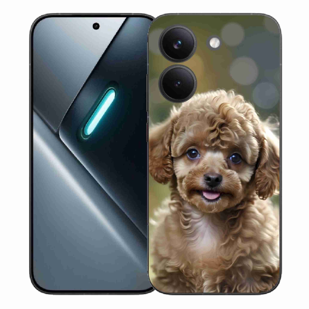 Gélový kryt mmCase na Xiaomi Poco X8 Pro - roztomilý pudel