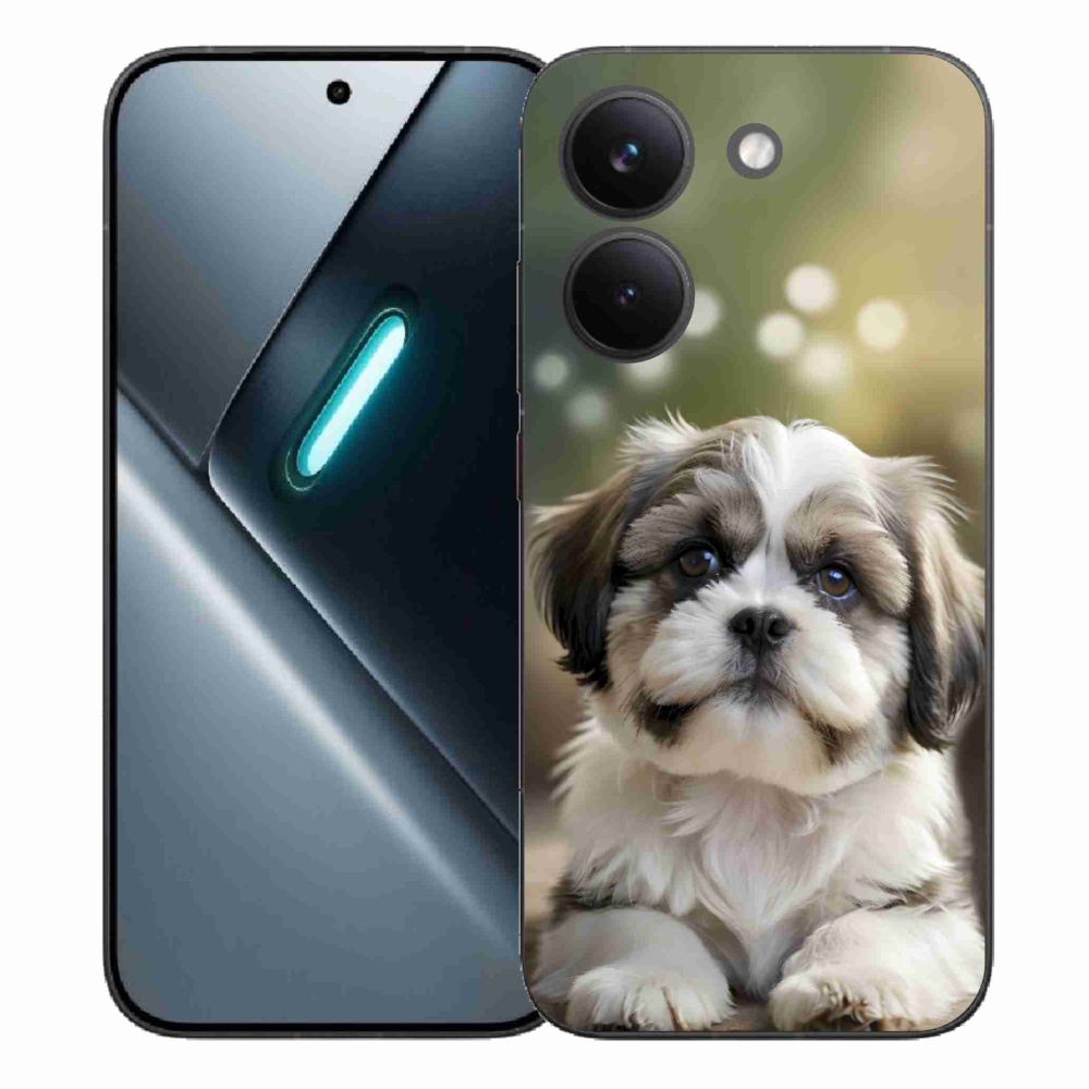 Gélový kryt mmCase na Xiaomi Poco X8 Pro - roztomilý shih-tzu