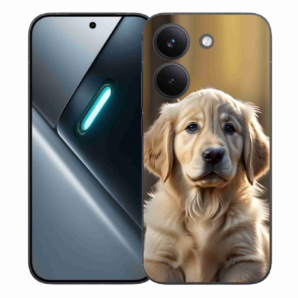 Gélový kryt mmCase na Xiaomi Poco X8 Pro - roztomilý zlatý retriever