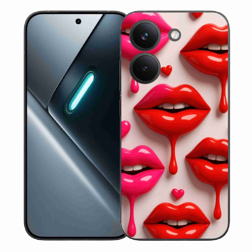 Gélový kryt mmCase na Xiaomi Poco X8 Pro - pery 2