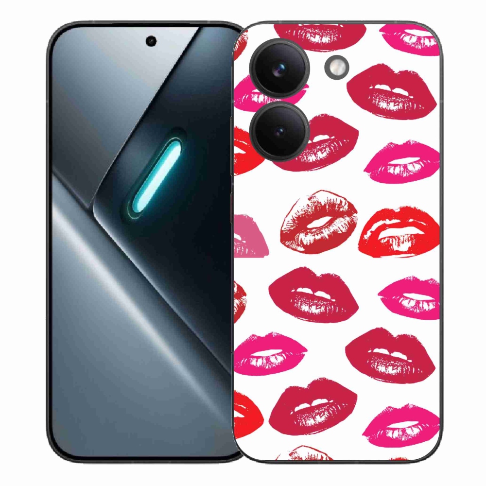 Gélový kryt mmCase na Xiaomi Poco X8 Pro - pery