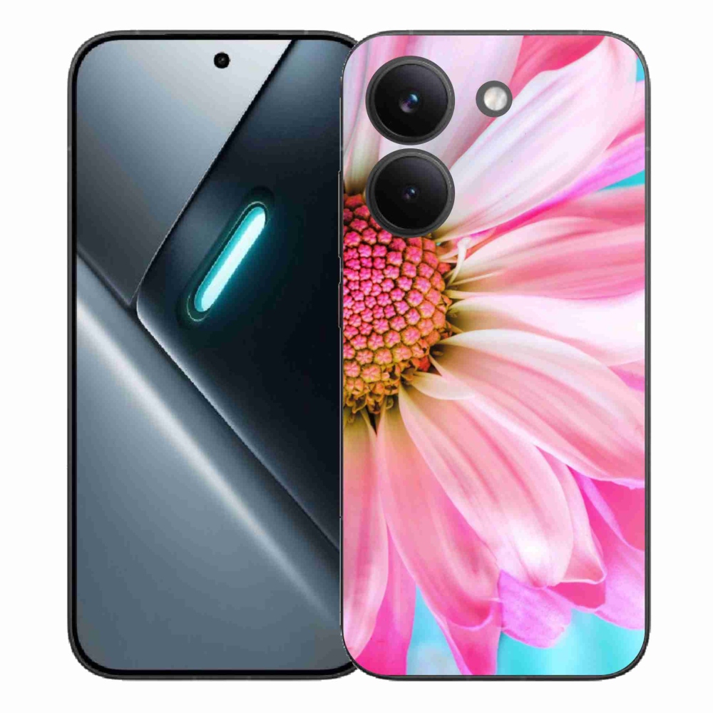 Gélový kryt mmCase na Xiaomi Poco X8 Pro - ružový kvet