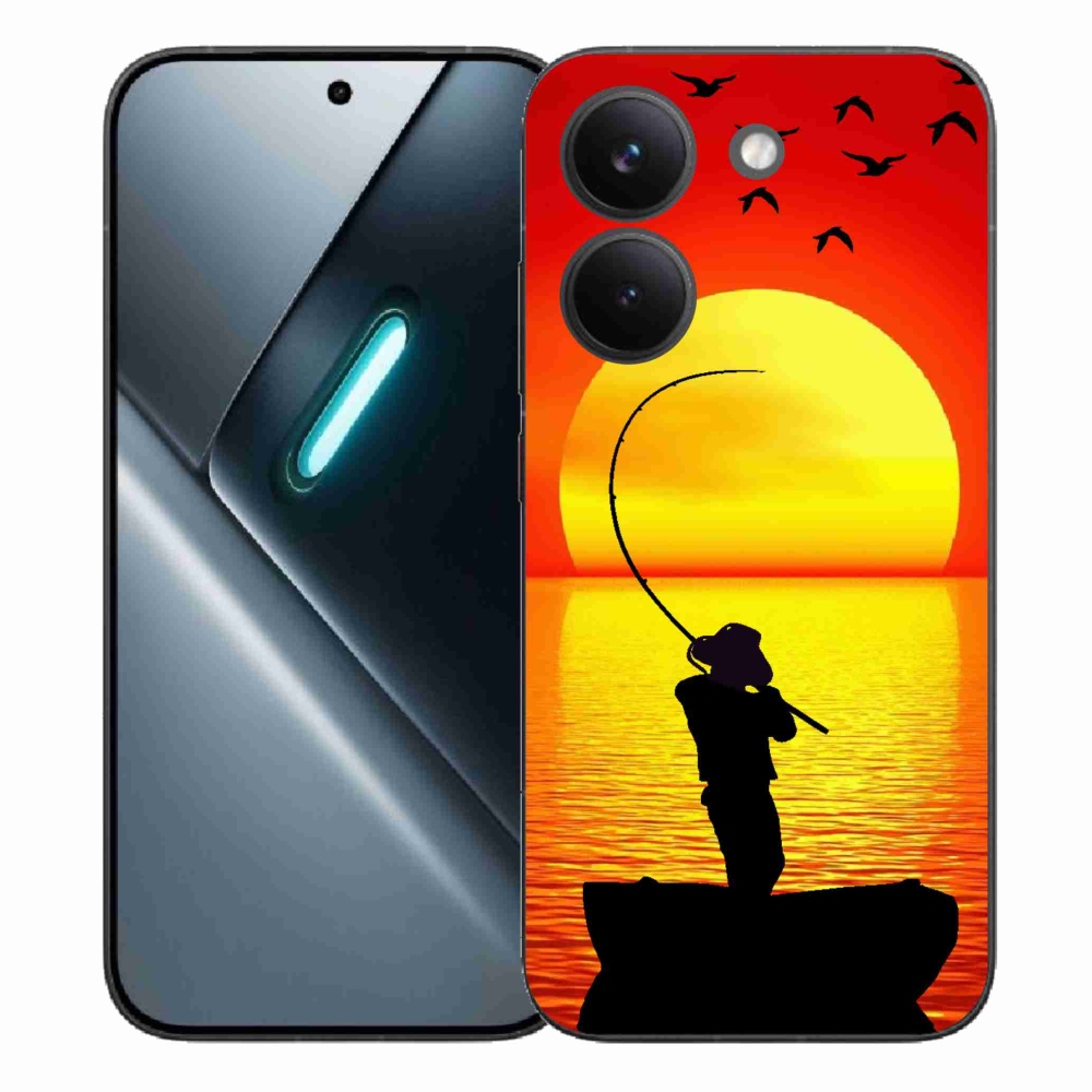 Gélový kryt mmCase na Xiaomi Poco X8 Pro - rybárčenie