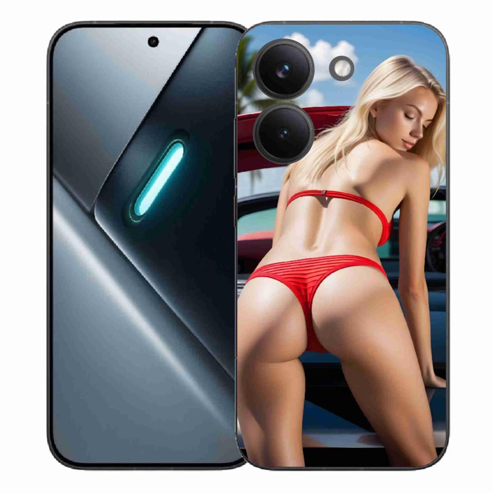 Gélový kryt mmCase na Xiaomi Poco X8 Pro - sexy žena 2