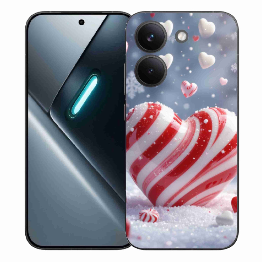 Gélový kryt mmCase na Xiaomi Poco X8 Pro - sladké srdce