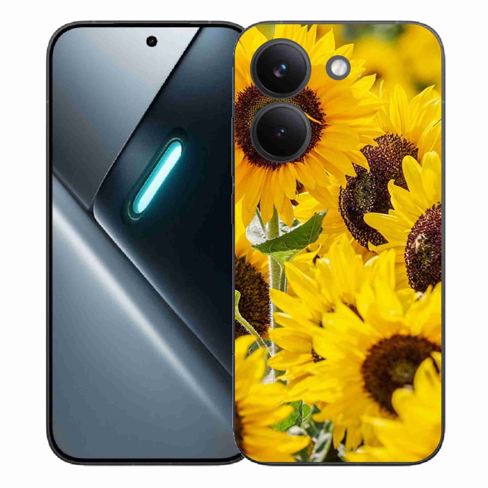 Gélový kryt mmCase na Xiaomi Poco X8 Pro - slnečnice