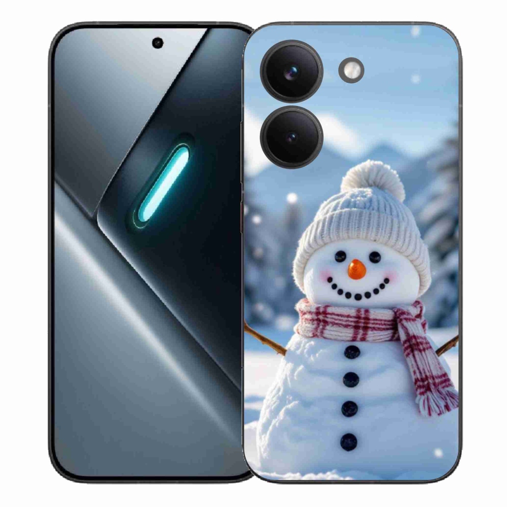 Gélový kryt mmCase na Xiaomi Poco X8 Pro - snehuliak 3