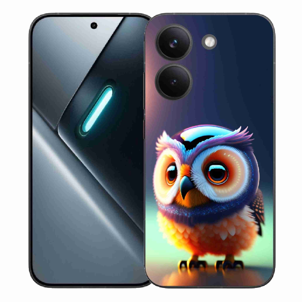 Gélový kryt mmCase na Xiaomi Poco X8 Pro - malá sova