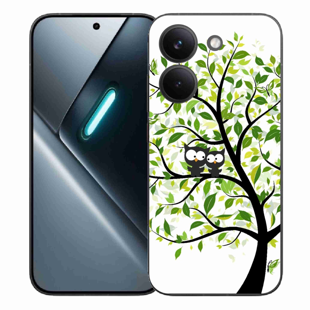 Gélový kryt mmCase na Xiaomi Poco X8 Pro - sovičky na strome