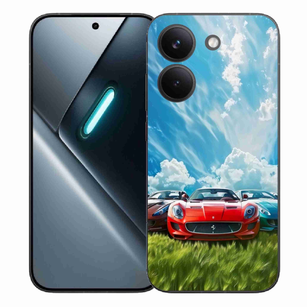 Gélový kryt mmCase na Xiaomi Poco X8 Pro - športové vozidlá
