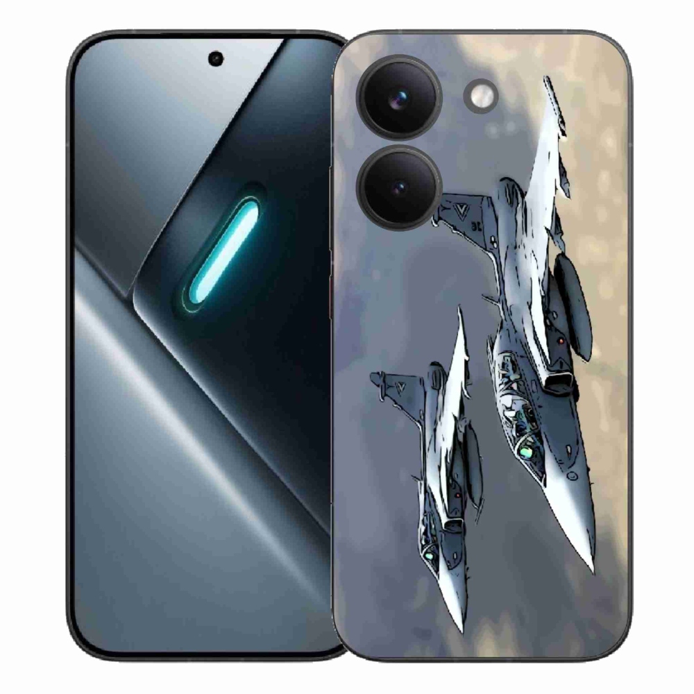 Gélový kryt mmCase na Xiaomi Poco X8 Pro - stíhačky