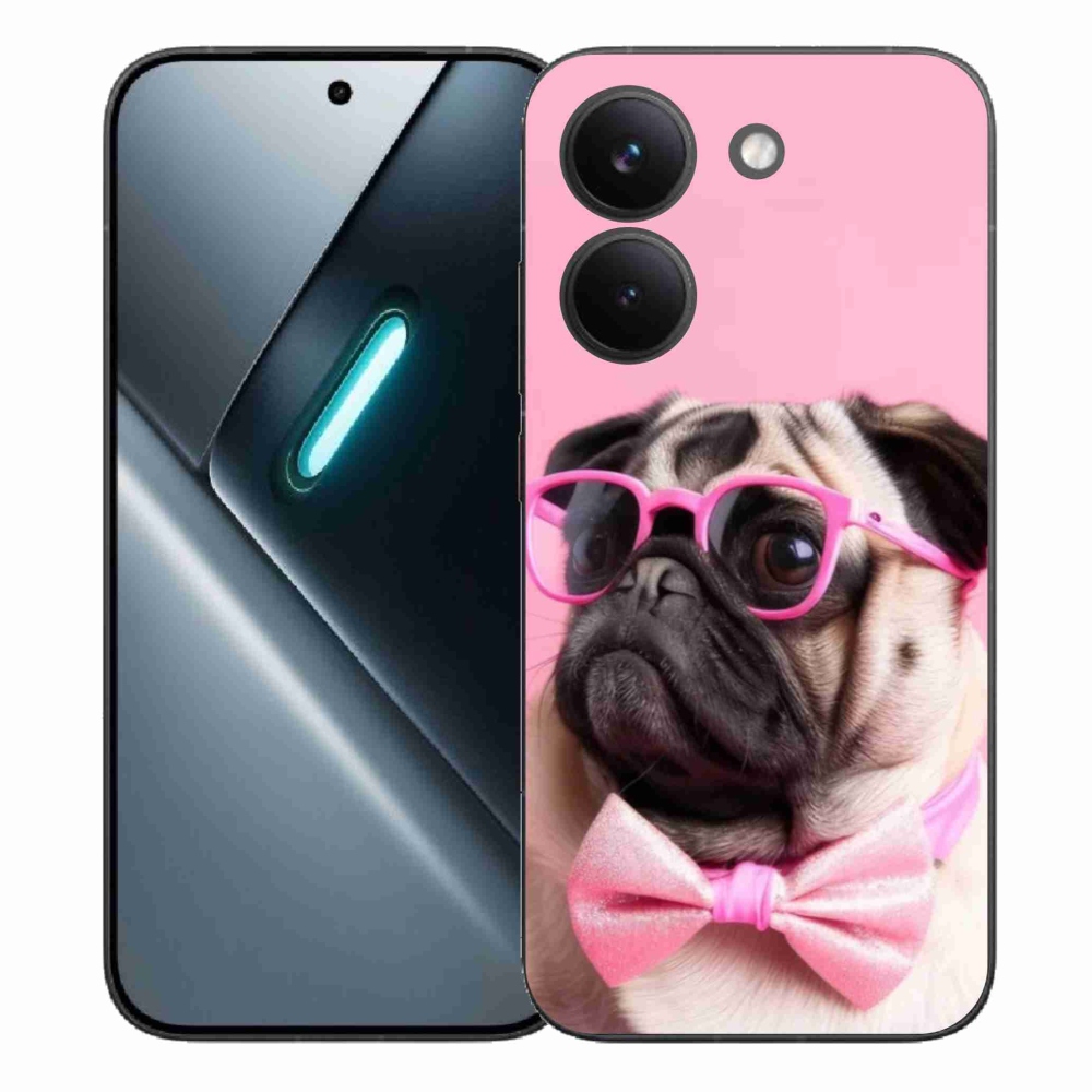 Gélový kryt mmCase na Xiaomi Poco X8 Pro - štýlový mops