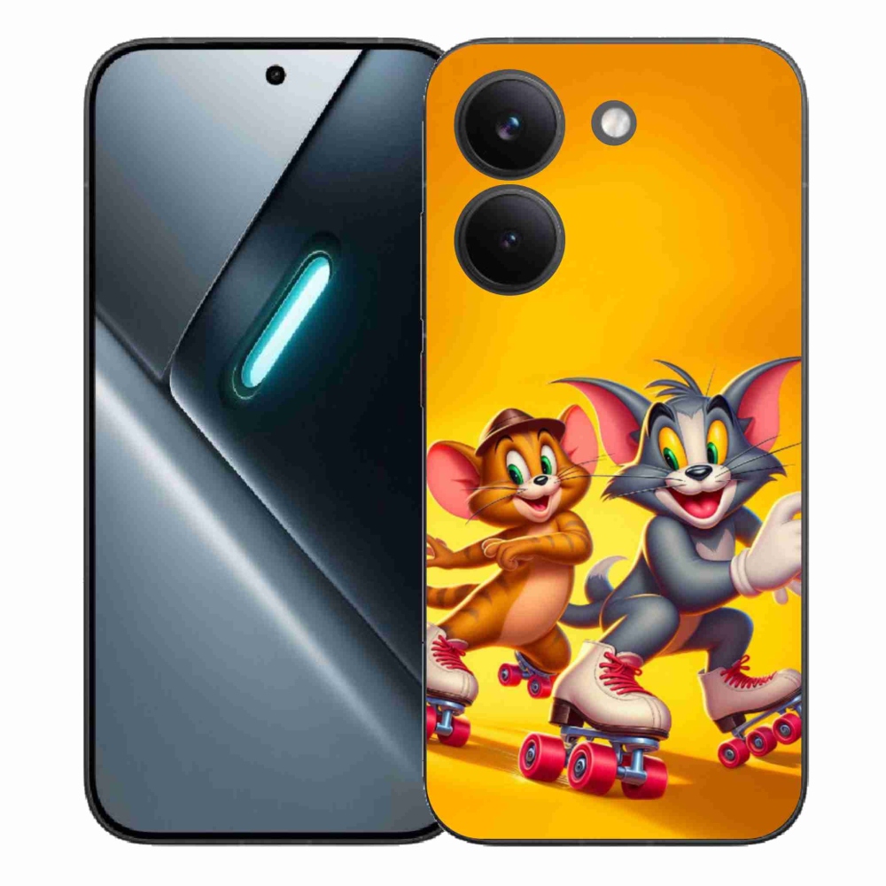 Gélový kryt mmCase na Xiaomi Poco X8 Pro - tom a jerry