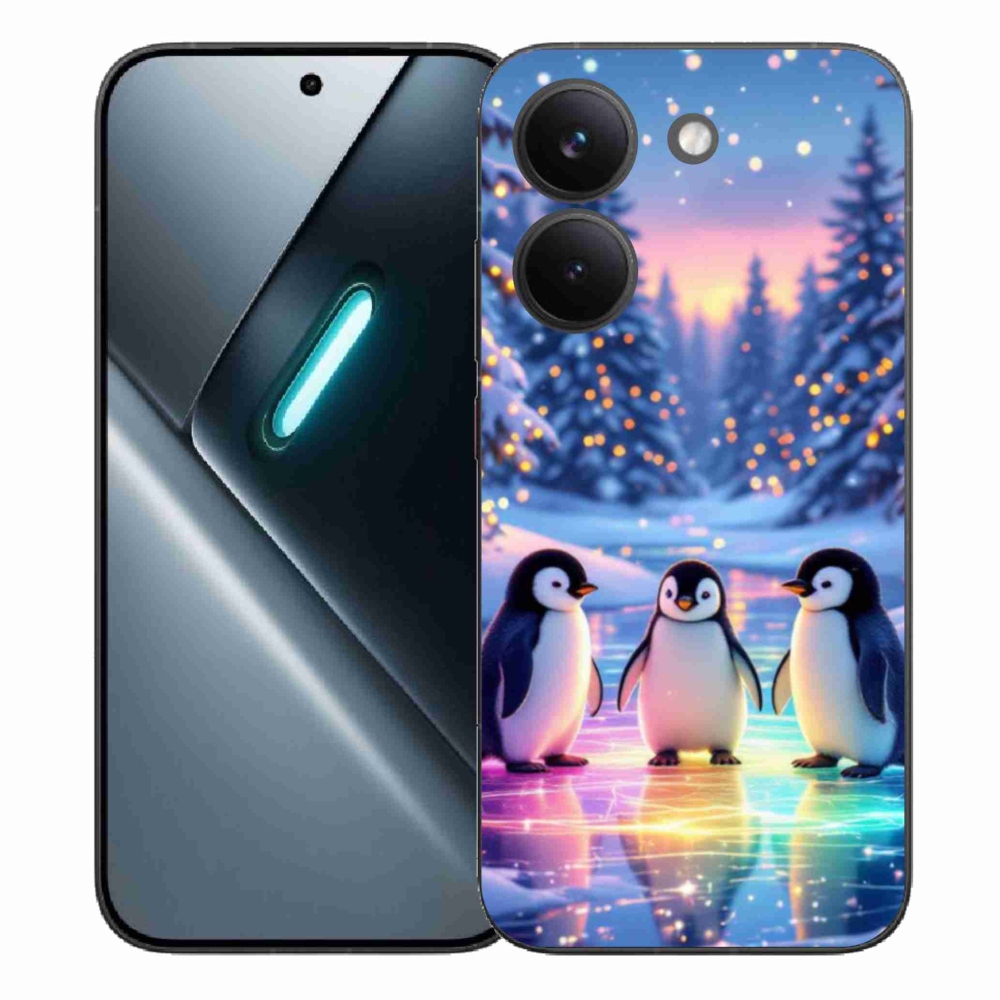 Gélový kryt mmCase na Xiaomi Poco X8 Pro - tučniaci