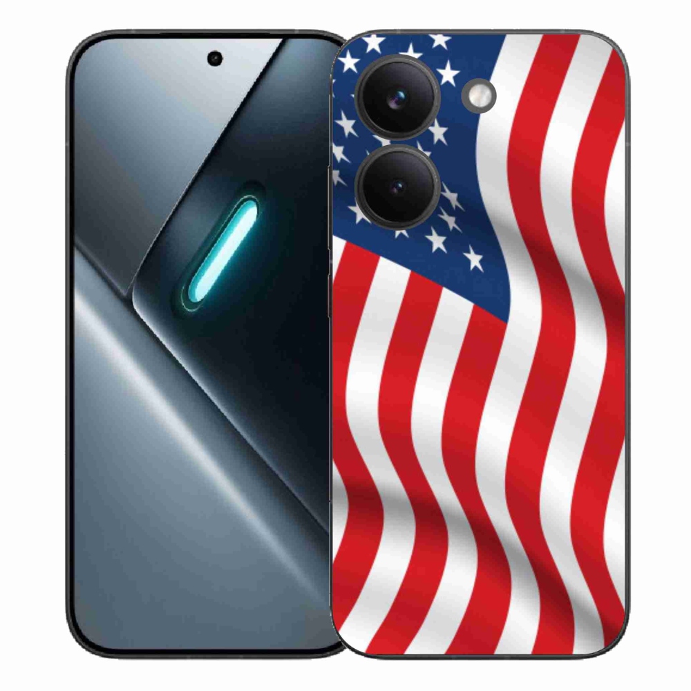 Gélový kryt mmCase na Xiaomi Poco X8 Pro - USA vlajka