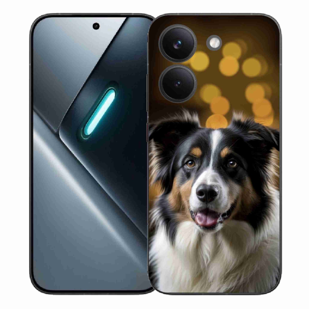 Gélový kryt mmCase na Xiaomi Poco X8 Pro - usmievavý austrálsky ovčiak