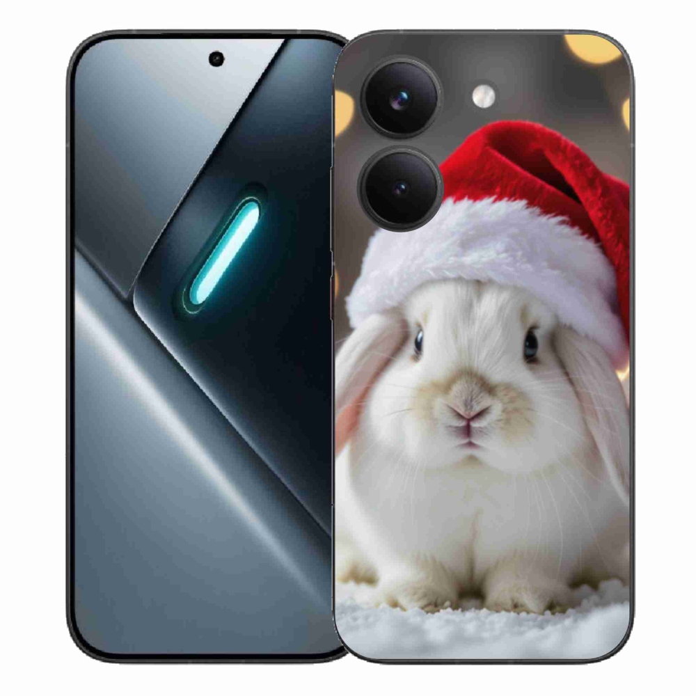 Gélový kryt mmCase na Xiaomi Poco X8 Pro - vianočný králik