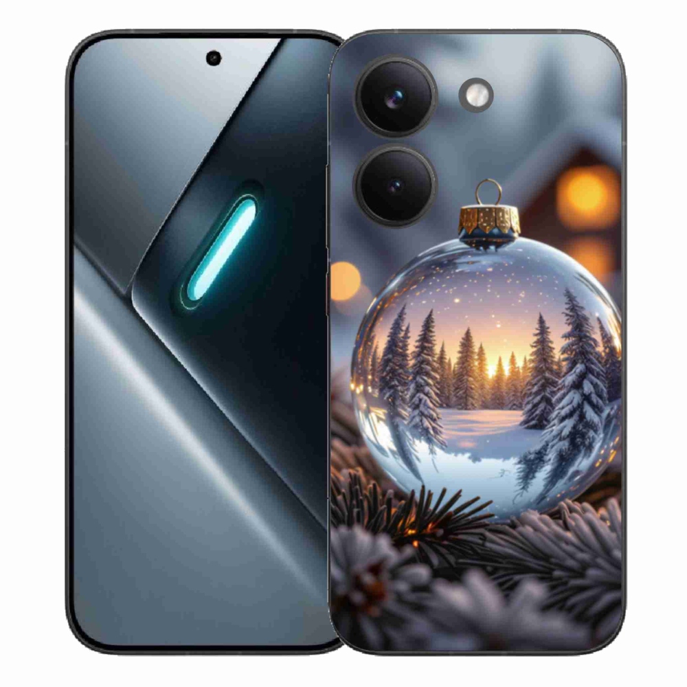 Gélový kryt mmCase na Xiaomi Poco X8 Pro - vianočná ozdoba