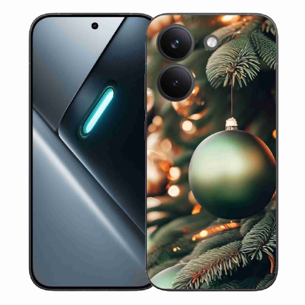 Gélový kryt mmCase na Xiaomi Poco X8 Pro - vianočné ozdoby 1