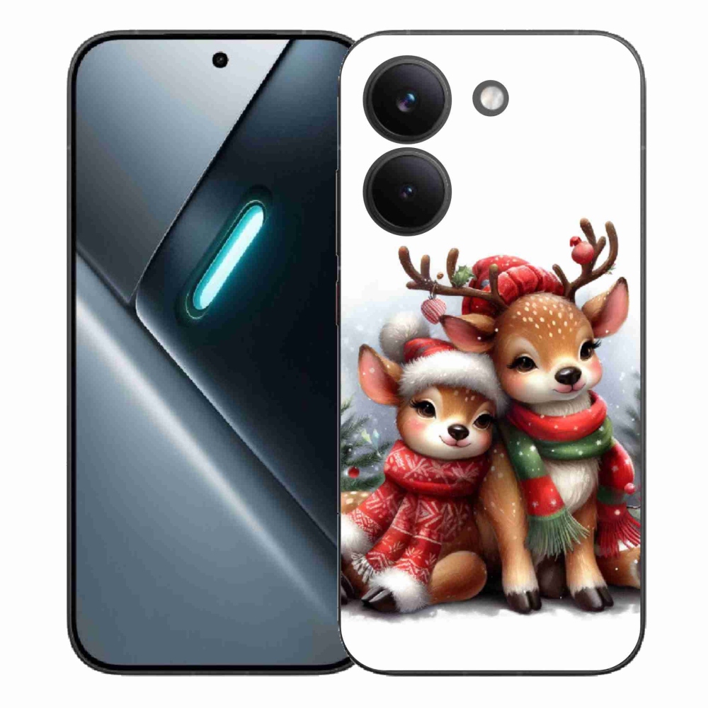 Gélový kryt mmCase na Xiaomi Poco X8 Pro - vianočné soby