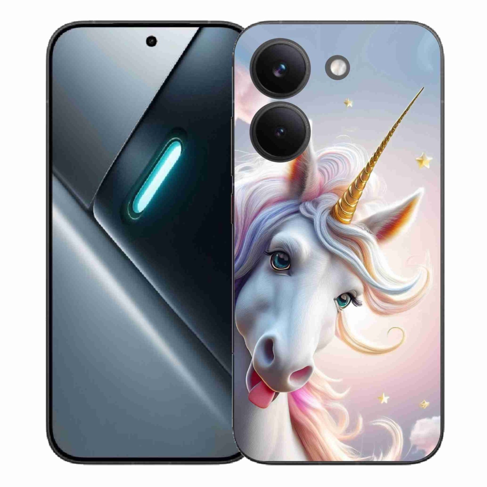 Gélový kryt mmCase na Xiaomi Poco X8 Pro - veselý jednorožec