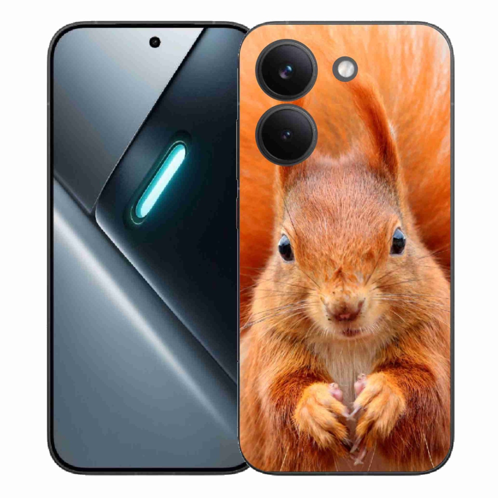 Gélový kryt mmCase na Xiaomi Poco X8 Pro - veverička