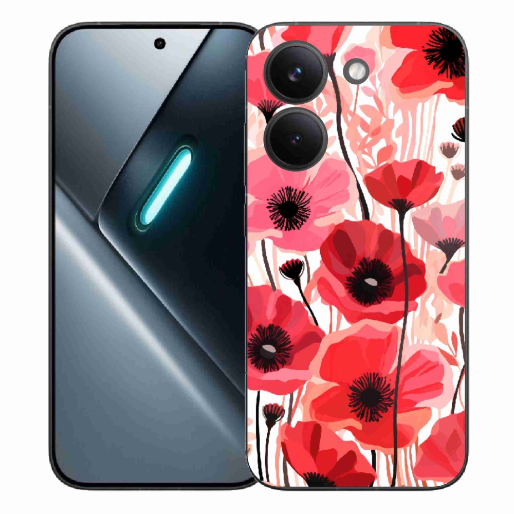 Gélový kryt mmCase na Xiaomi Poco X8 Pro - vlčí mak 1