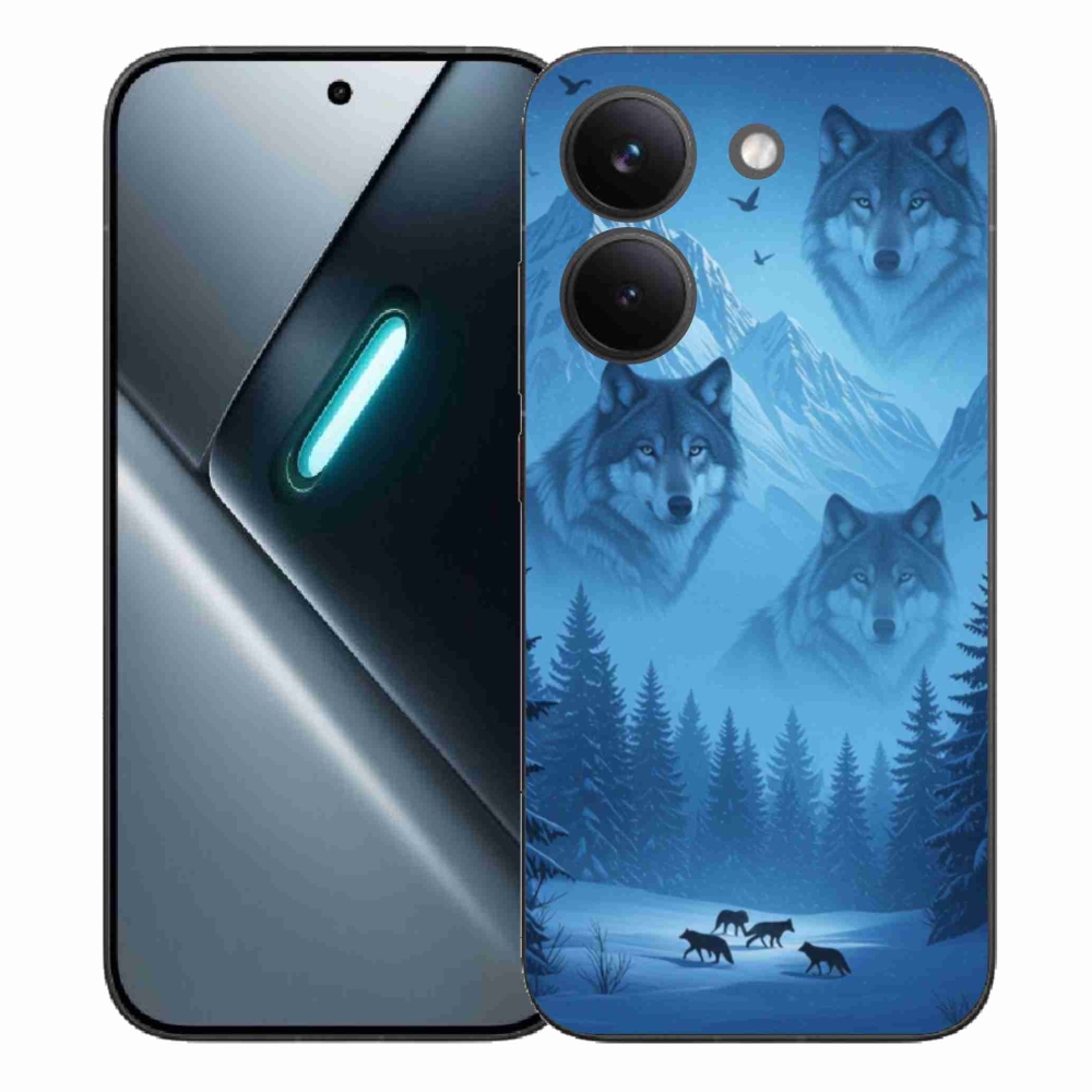 Gélový kryt mmCase na Xiaomi Poco X8 Pro - vlčia svorka