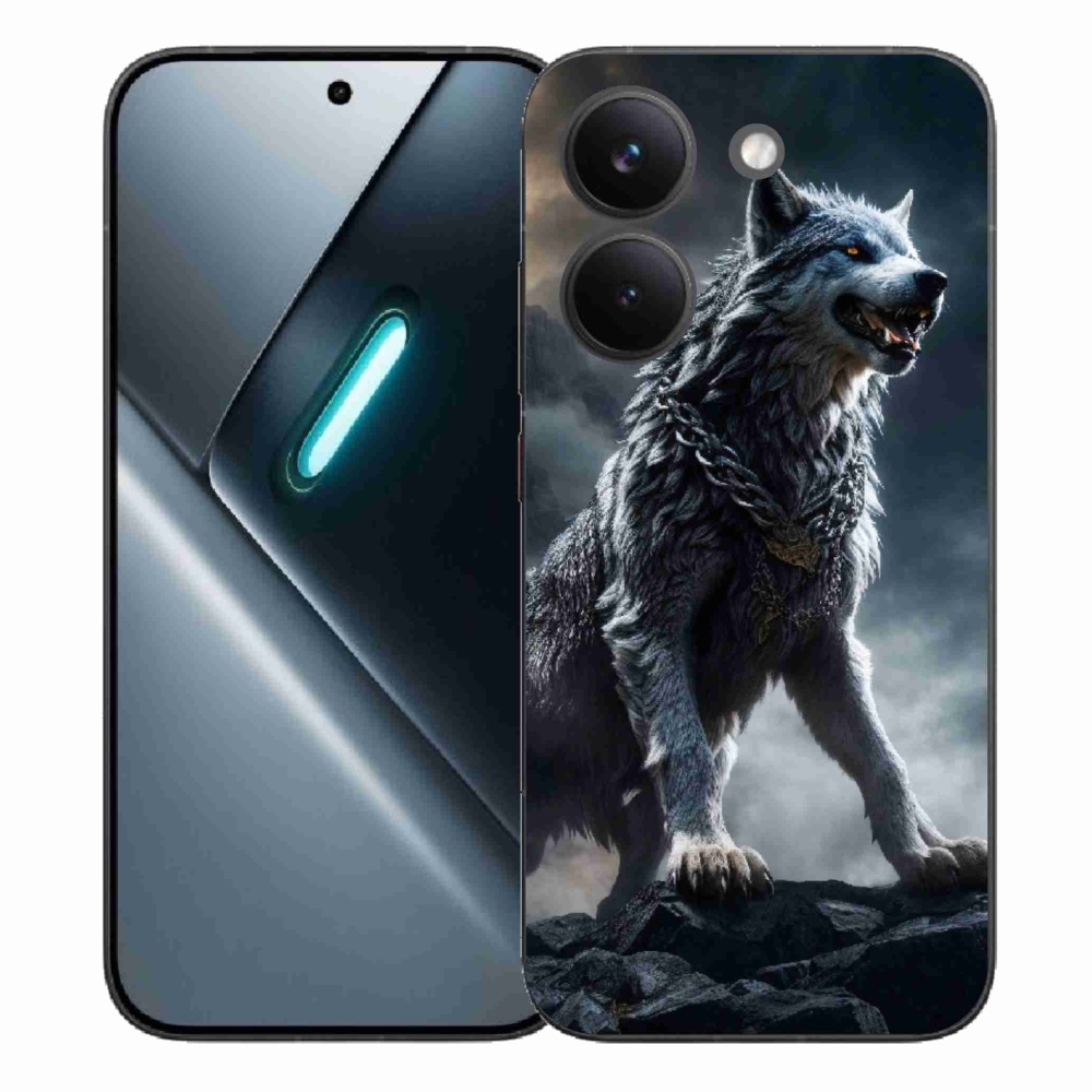 Gélový kryt mmCase na Xiaomi Poco X8 Pro - vlk 1