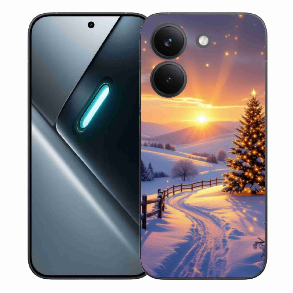 Gélový kryt mmCase na Xiaomi Poco X8 Pro - zimná krajina