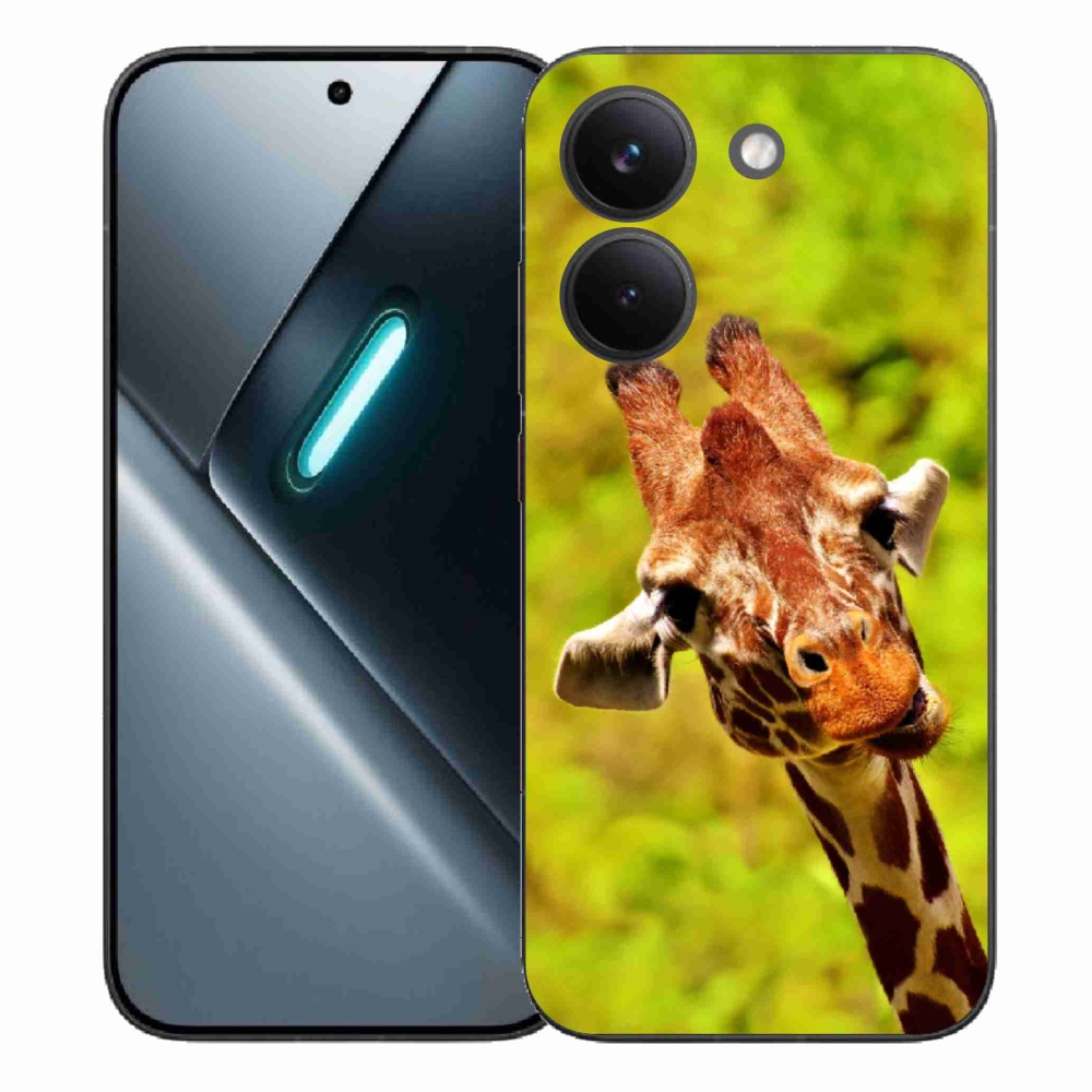 Gélový kryt mmCase na Xiaomi Poco X8 Pro - žirafa